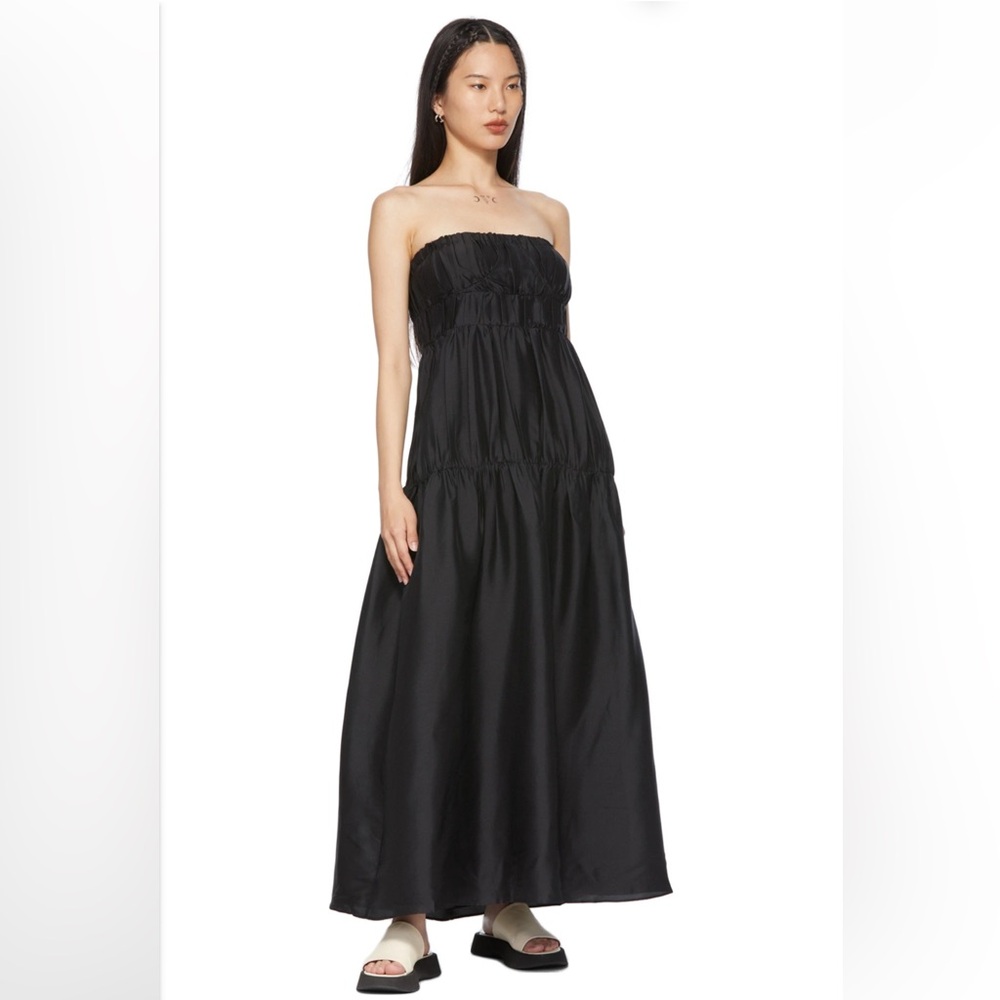 SIR. Black Vivienne Strapless Dress - Picture 2 of 8